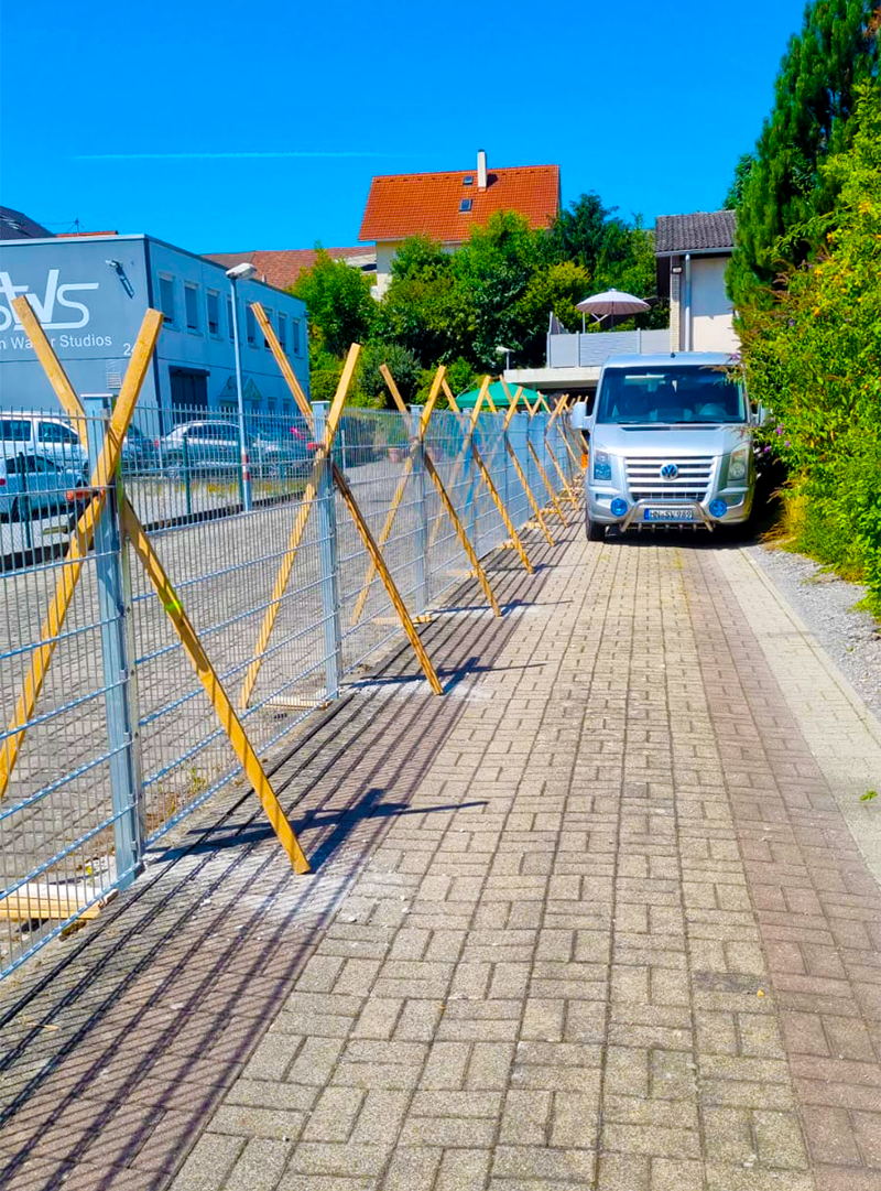 06 SV-Montage Stefan Veil Heilbronn ProjektImage Zaun Zaunbau 2