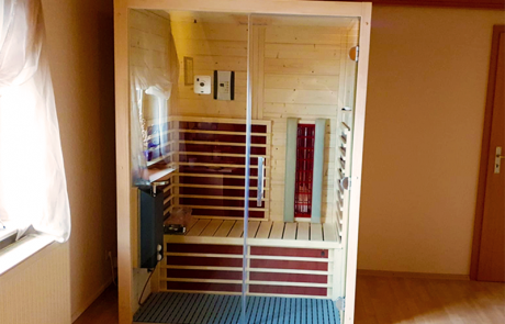 11 SV-Montage StefanVeil Heilbronn Projekt Image Infrarot Kabine Wellness